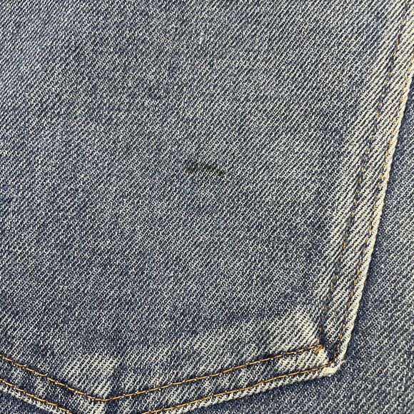 Montgomery Ward Jeans Mens 34x30 Blue Denim Straight Leg Five Pocket Cut 912 - Picture 12 of 16